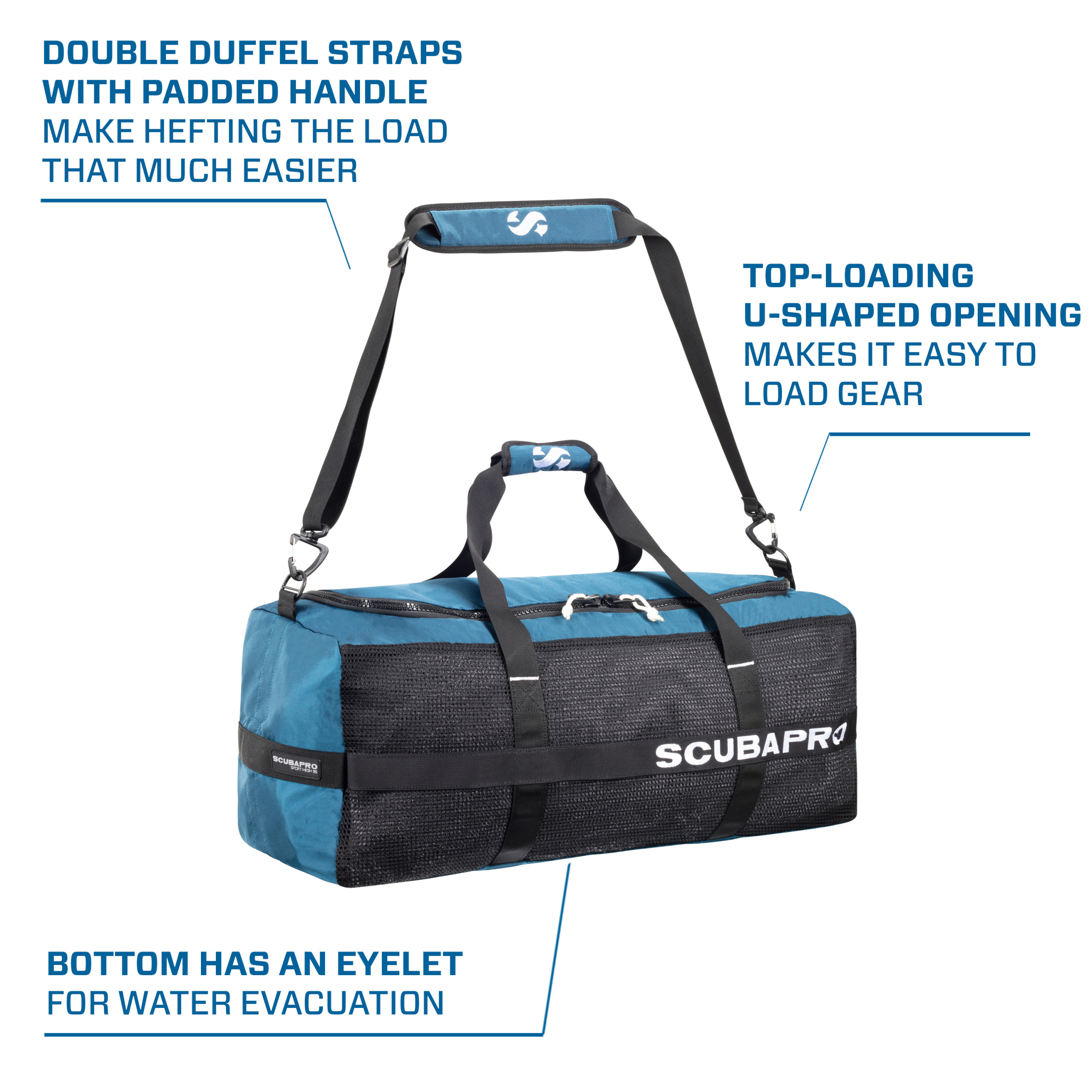 Scubapro Sport Mesh 95 Dive Bag - Image 2