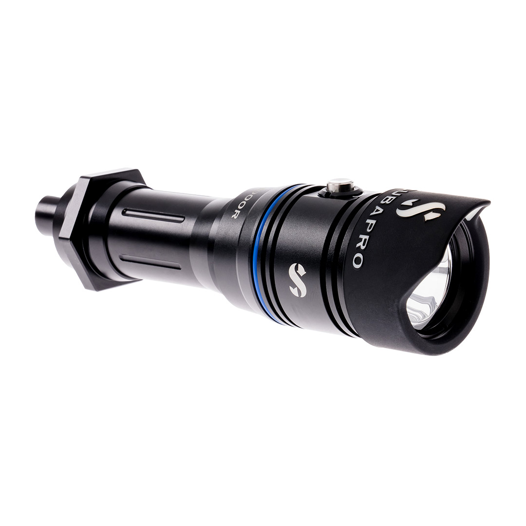 Scubapro Novalight 1000R Dive Torch with Battery and Charger