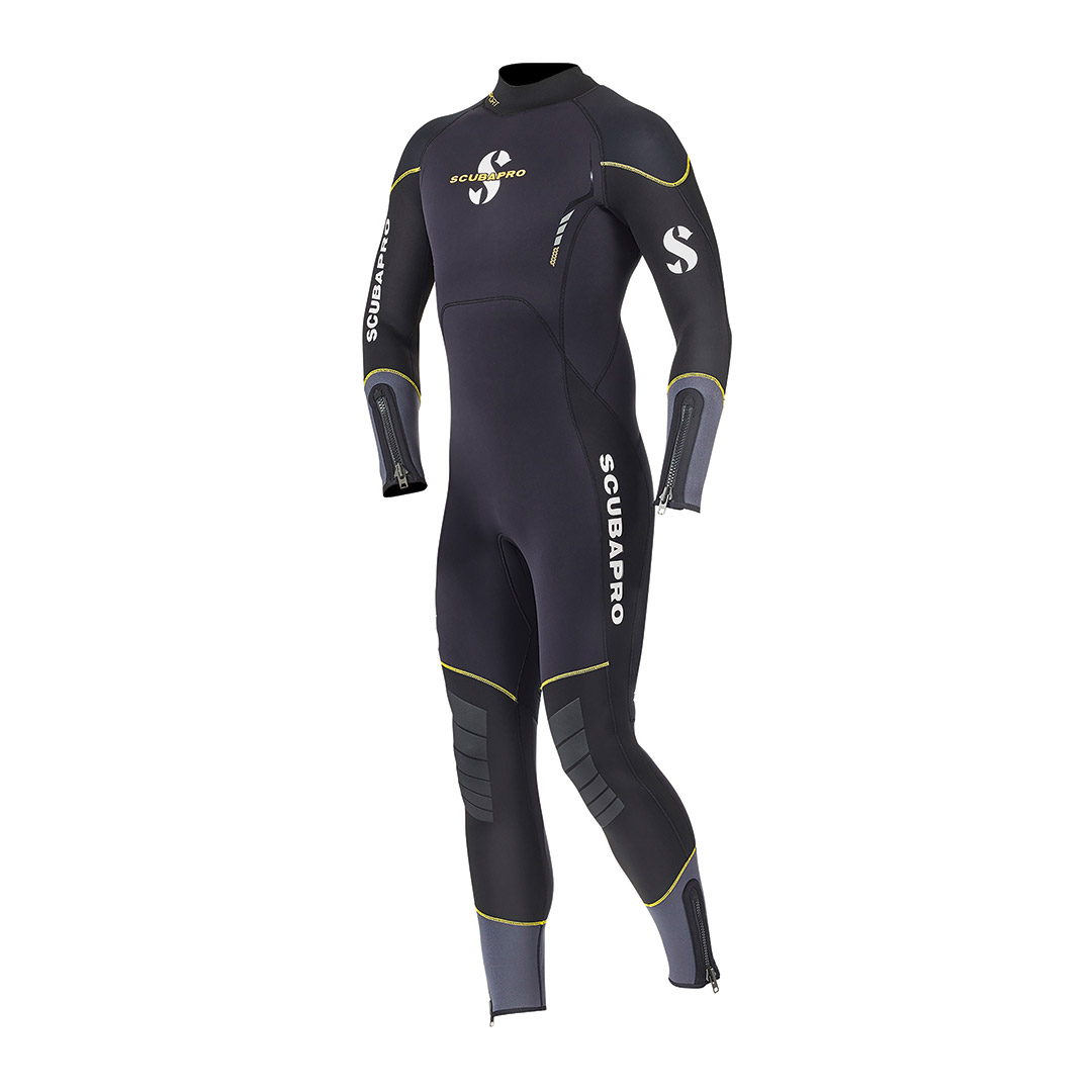 Scubapro Sport 5.0 G2 BZip Yellow Men's Wetsuit