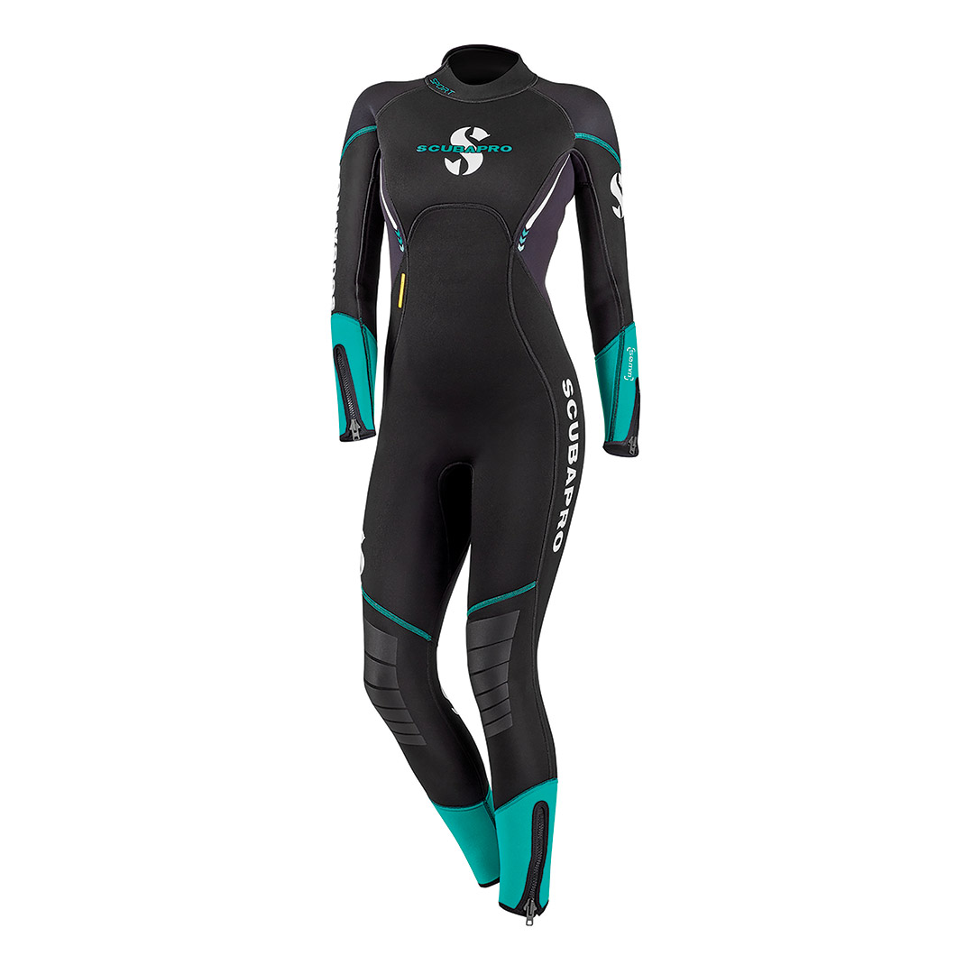 Scubapro Sport 5.0 G2 BZip Caribbean Women's Wetsuit